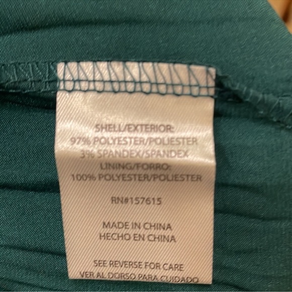 Nicole Miller Teal Sleeveless Dress - Picture 10 of 10